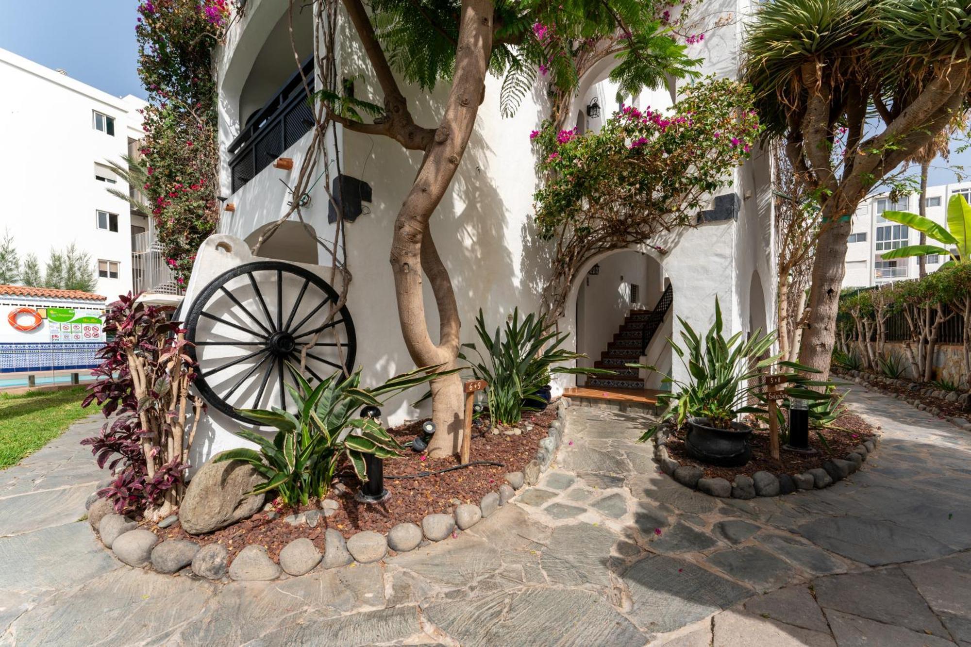 Alsol El Chaparral Aparthotel Плая дел Инглес Екстериор снимка